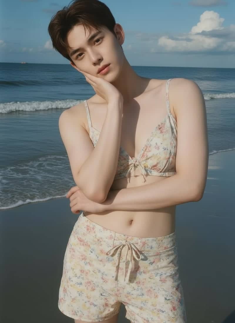 Male to Female - AI gender swap result 4